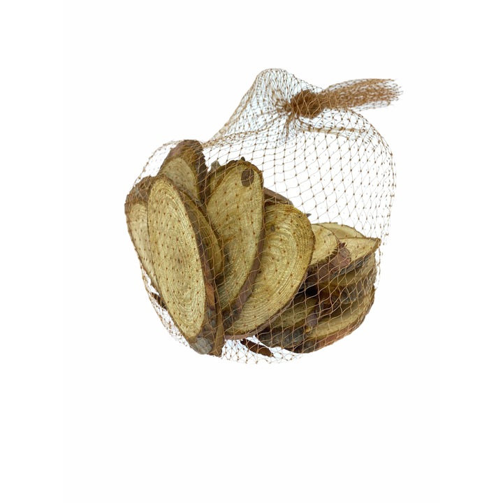 Set Atelier 30 decoratiuni lemn, 8cm