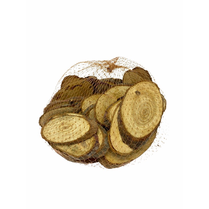 Set Atelier 30 decoratiuni lemn, 8cm