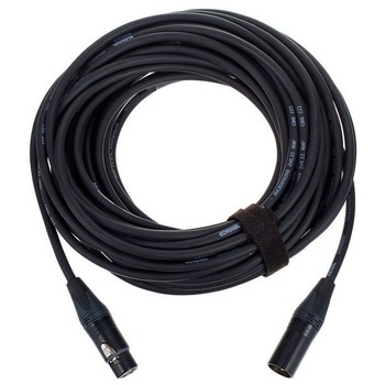 Cablu Microfon Profesional, Cordial, XLR mama la XLR tata, 15m Cablu Microfon Profesional, Cordial, XLR mama la XLR tata, 15m