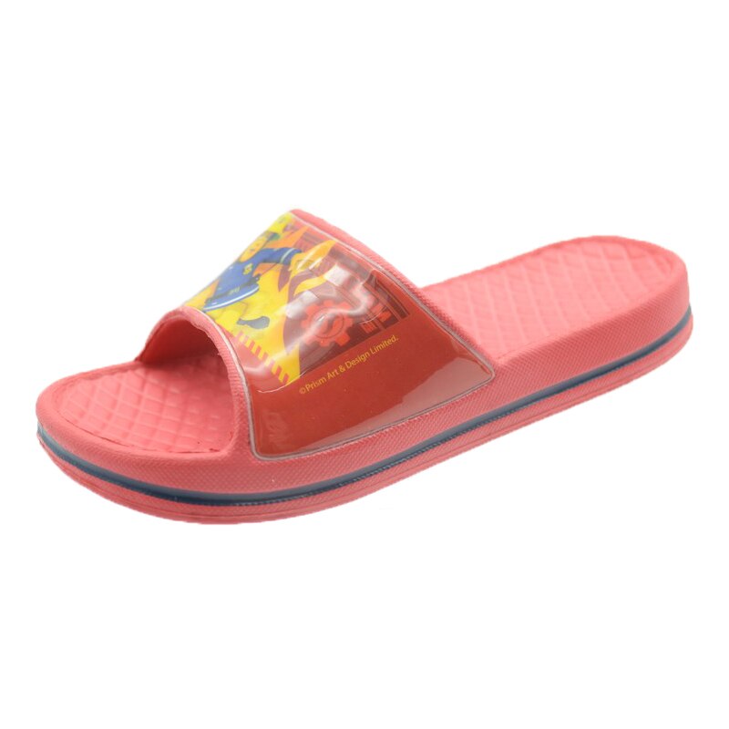 Papuci din spuma Eva pentru baieti Setino Pompierul Sam 870-430R, Rosu