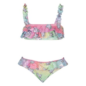 Costum De Baie Zola Fete 2 Piese Model Unicorn Pentru Copii 2 Ani Emag Ro