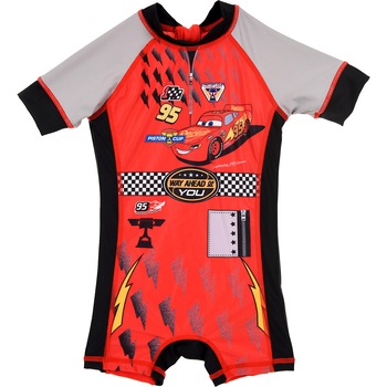 Costum de baie UV cu maneci scurte si fermoar Cars, SE1781_3, SunCity, Rosu, 3 ani (98 cm) Costum de baie UV cu maneci scurte si fermoar Cars, SE1781_3, SunCity, Rosu, 3 ani (98 cm)