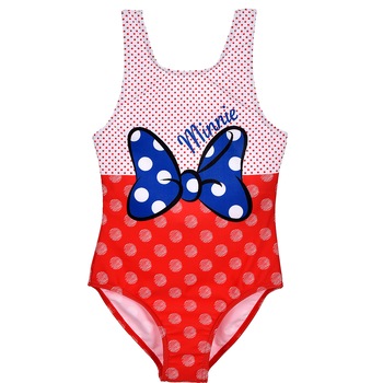 Costum baie cu fundita Minnie SunCity ET1723 B360657, Rosu Costum baie cu fundita Minnie SunCity ET1723 B360657, Rosu
