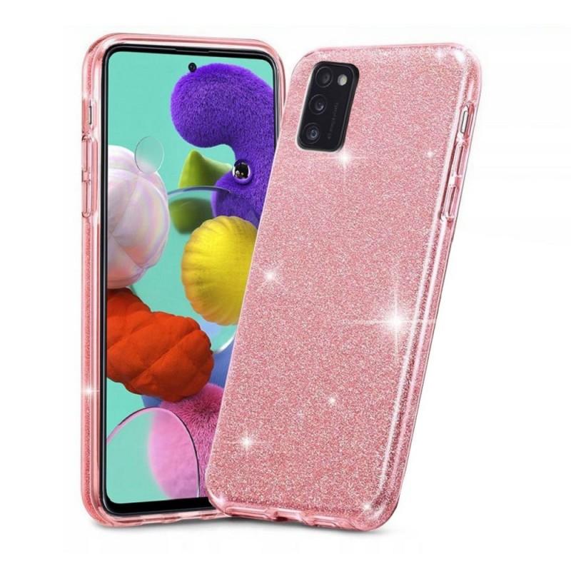 Carcasa TECH-PROTECT Glitter Shine Samsung Galaxy A41 Pink