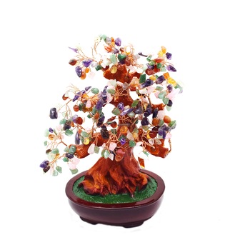 Copacel Feng Shui cu pietre semipretioase, Naimeed, D3013 multicolor Copacel Feng Shui cu pietre semipretioase, Naimeed, D3013 multicolor