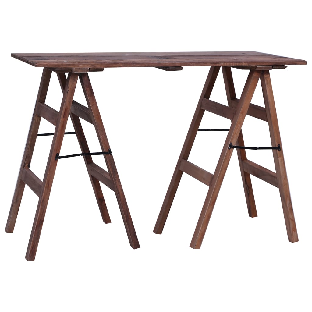 Masa consola, vidaXL 116x55x80 cm, lemn masiv reciclat