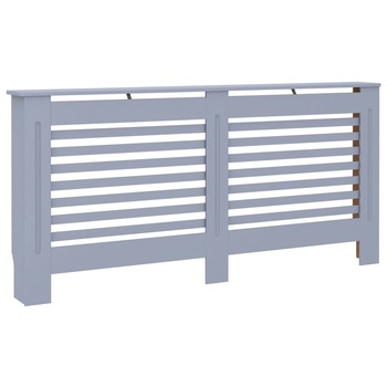 Masca de calorifer vidaXL, MDF, 172 x 19 x 81 cm, Gri Masca de calorifer vidaXL, MDF, 172 x 19 x 81 cm, Gri