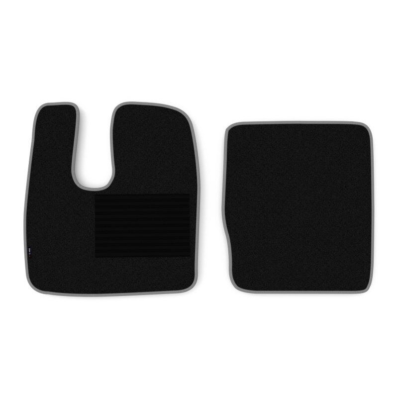 Set 2 covorase camion F-Core, velur, pentru MAN TGA, TGL, 2000+, Negru - Gri