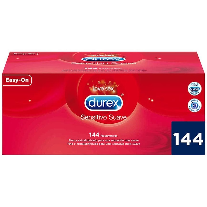 ΠΡΠ΅Π·Π΅ΡΠ²Π°ΡΠΈΠ²ΠΈ Durex Sensitivo Suave, 144 Π±Ρ