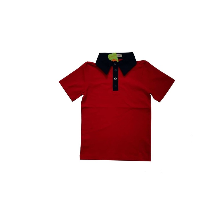 Bluza Roma maneca scurtadwqfwqd, Rosu