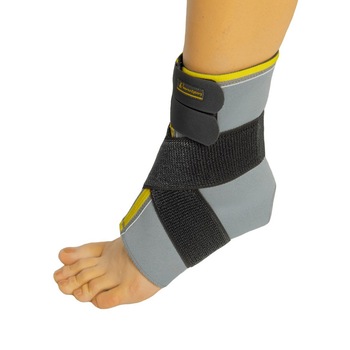 Orteza pentru glezna cu bandaj incrucisat, Marime XXL, Circumferinta glezna 34-37 cm, Morsa Cyberg Orteza pentru glezna cu bandaj incrucisat, Marime XXL, Circumferinta glezna 34-37 cm, Morsa Cyberg