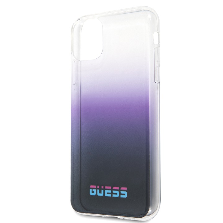 Husa de protectie Guess California GUHCN65DGCPI pentru iPhone 11 Pro Max, Violet