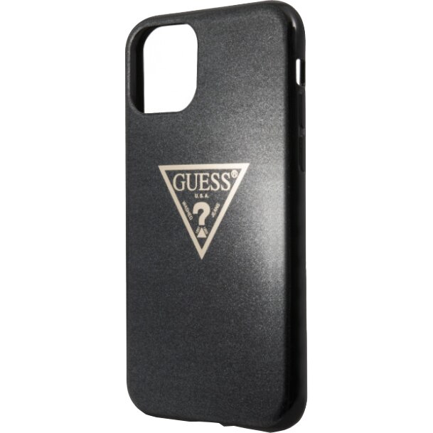 Husa de protectie Guess Silicone pentru iPhone 11 Pro Max, GUHCN65SGTLBK, Black