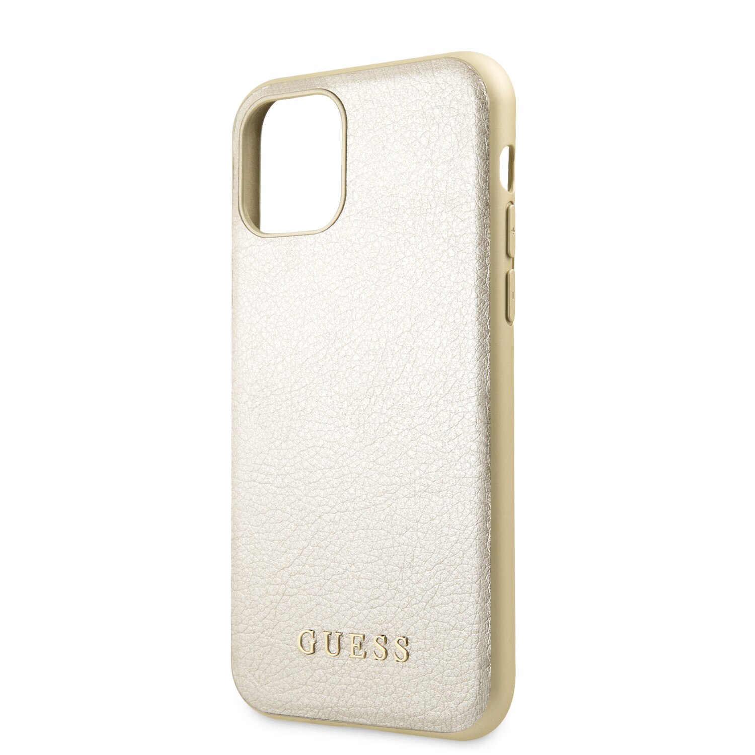 Husa de protectie Guess Hard GUHCN61IGLGO pentru iPhone 11, Auriu