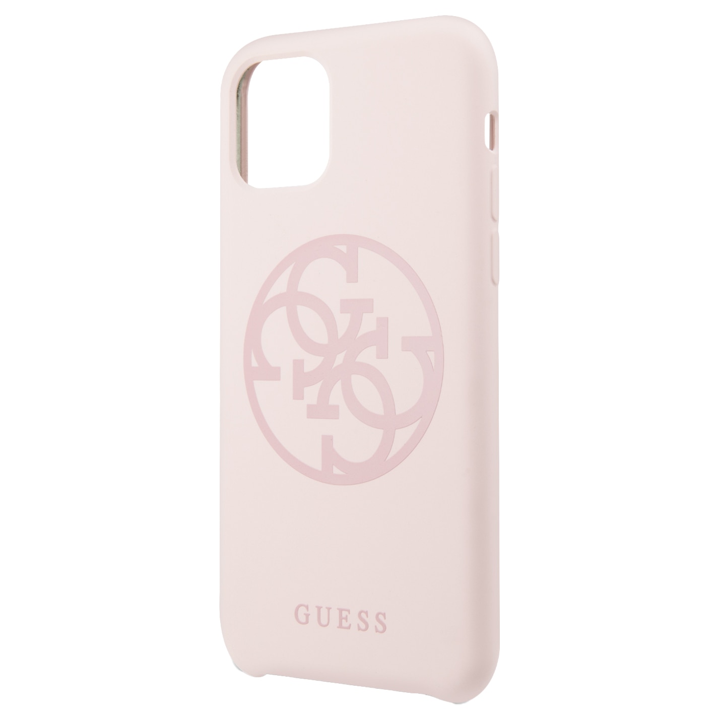Husa de protectie Guess Silicone Tone On Tone GUHCN58LS4GLP pentru iPhone 11 Pro, Pink