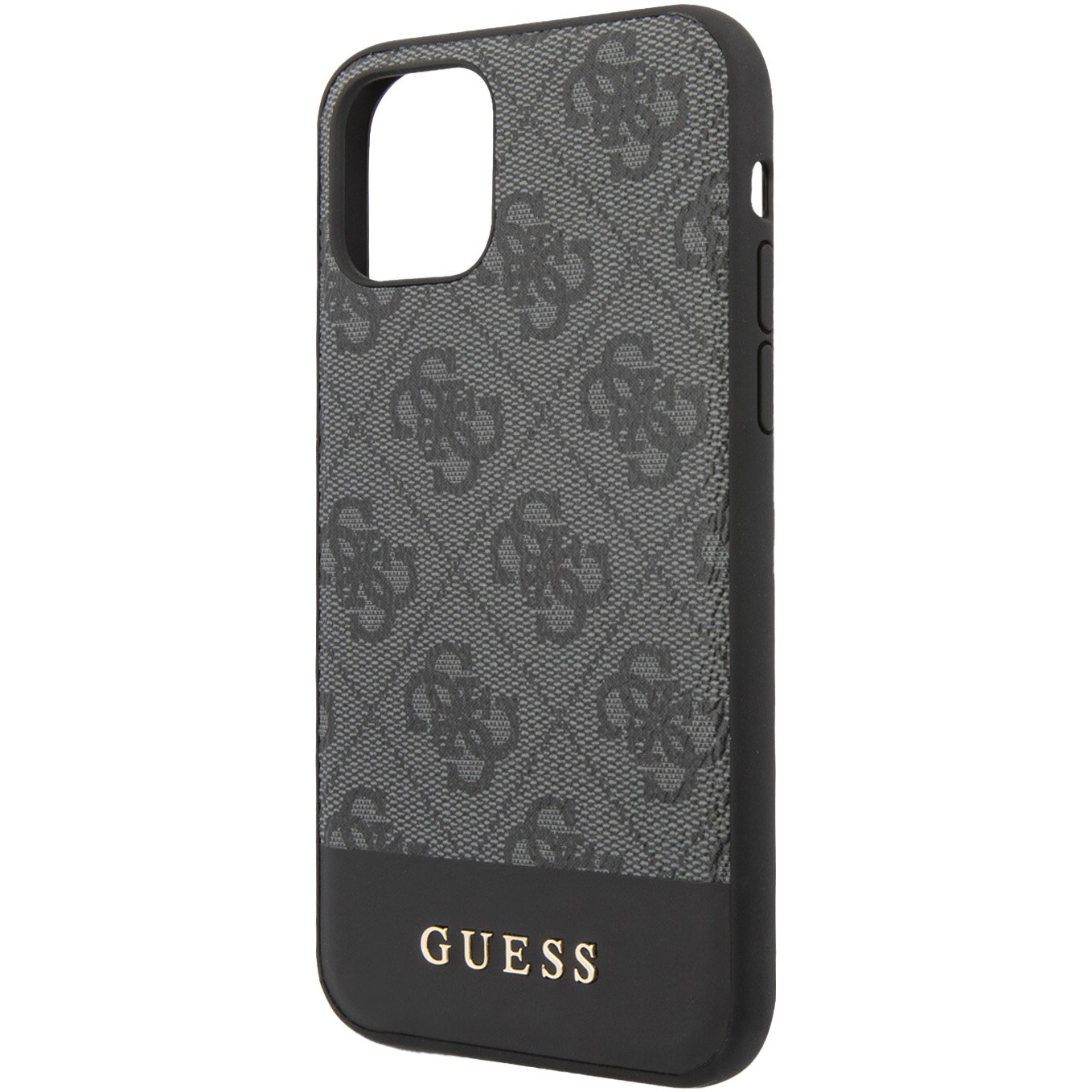 Husa de protectie Guess Stripe pentru iPhone 11 Pro, GUHCN58G4GLGR, Grey