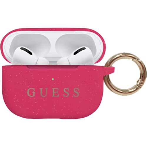 Husa de protectie Guess pentru Airpods Pro, Ciclam