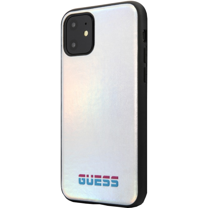 Husa de protectie Guess Hard GUHCN65BLD pentru iPhone 11 Pro Max, Argintiu
