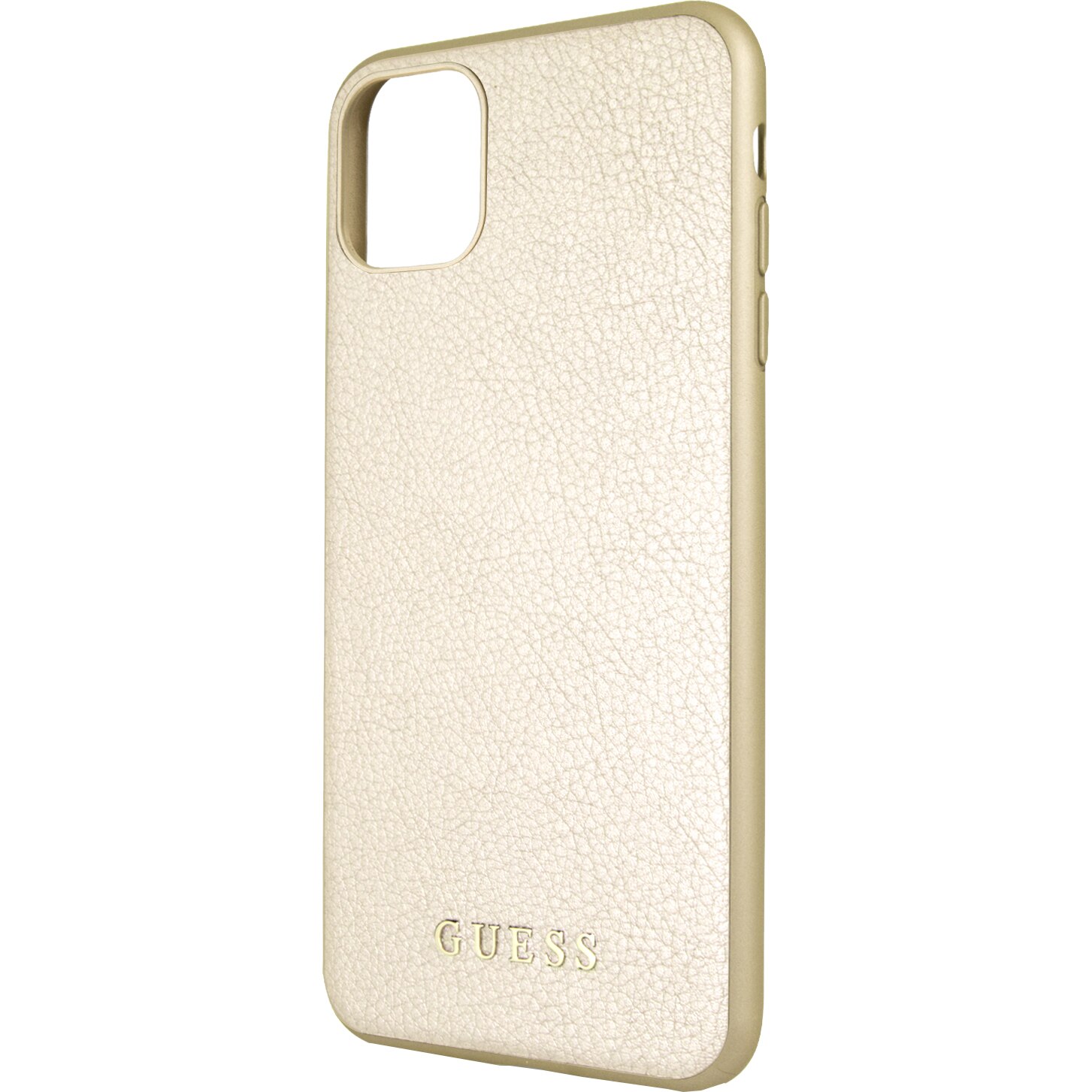 Husa de protectie Guess Iridescent pentru iPhone 11 Pro Max, GUHCN65IGLGO, Gold