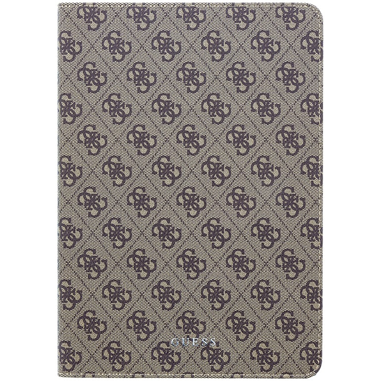Husa de protectie Guess 4G Folio pentru Apple iPad Air (2019), Maro Negru
