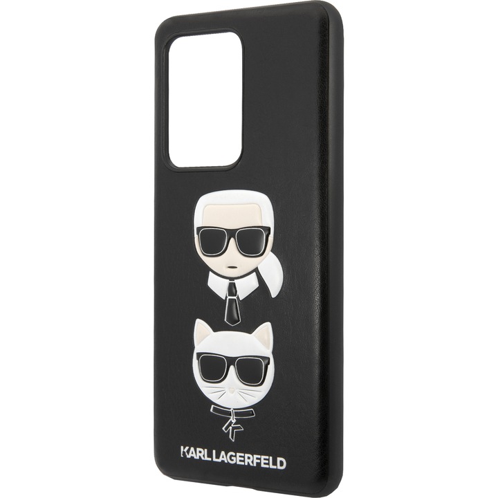 Калъф Karl Lagerfeld & Choupette за Samsung Galaxy S20 Ultra G988 / Samsung Galaxy S20 Ultra 5G G988, Black