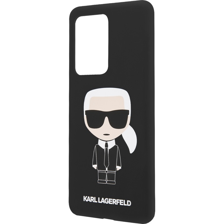 Калъф Karl Lagerfeld Full Body за Samsung Galaxy S20 Ultra, KLHCS69SLFKBK, Black
