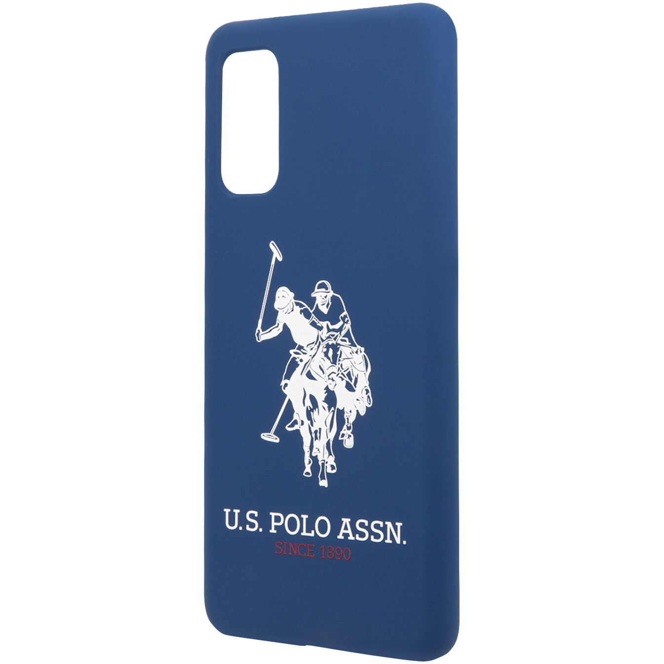 Husa de protectie US Polo Silicone pentru Samsung Galaxy S20, Blue