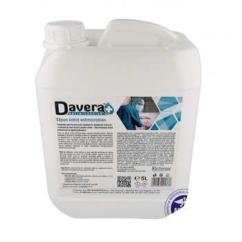 Sapun lichid antimicrobian DAVERA SOAP 5 litri Sapun lichid antimicrobian DAVERA SOAP 5 litri