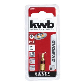 Biti Diamond, 25 mm Phillips PH 1, KWB Professional Biti Diamond, 25 mm Phillips PH 1, KWB Professional