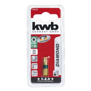 Biti Diamond, 25 mm Torx T 25, KWB Professional Biti Diamond, 25 mm Torx T 25, KWB Professional