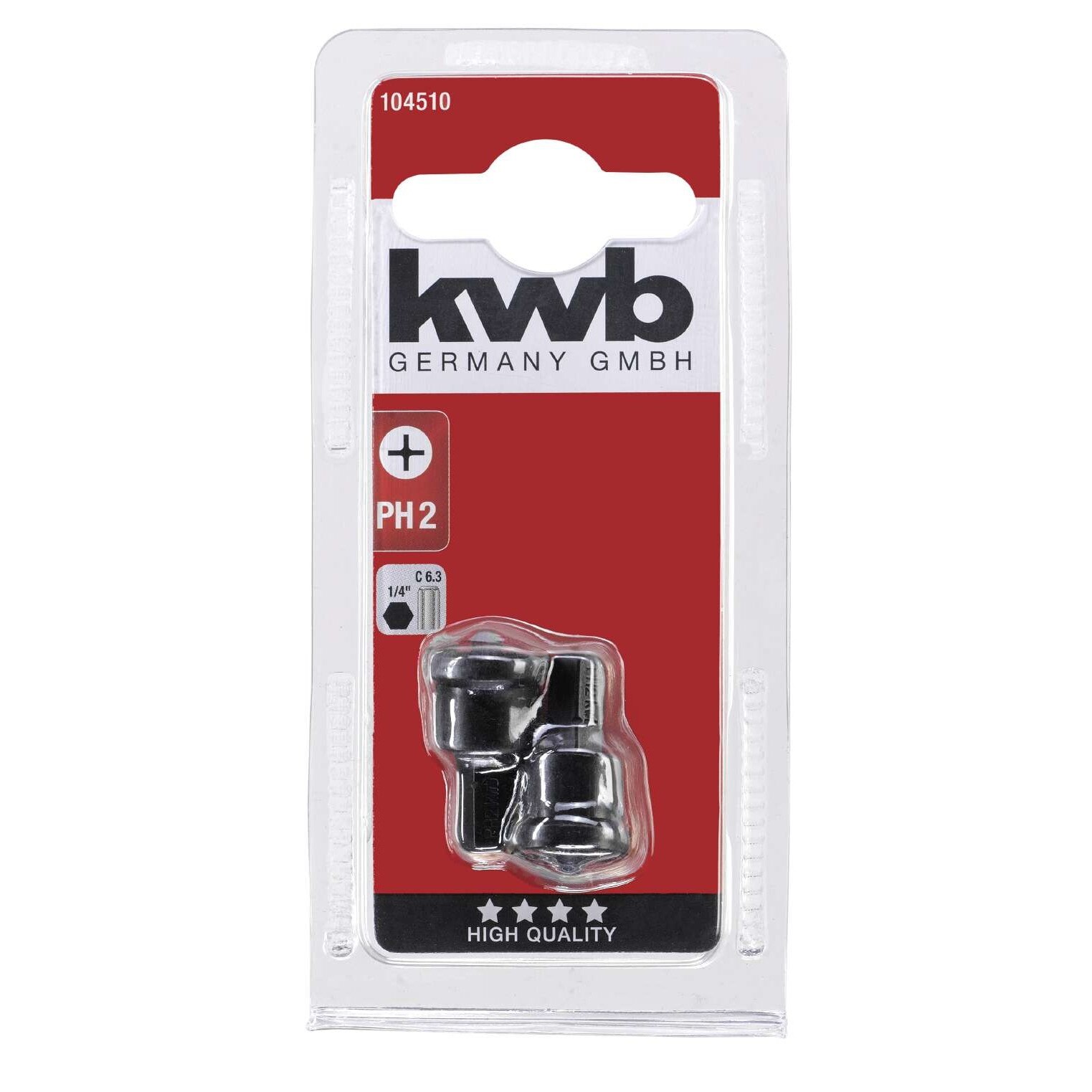 Biti PH 2 cu limitator de adancime pentru gipscarton, KWB high - quality