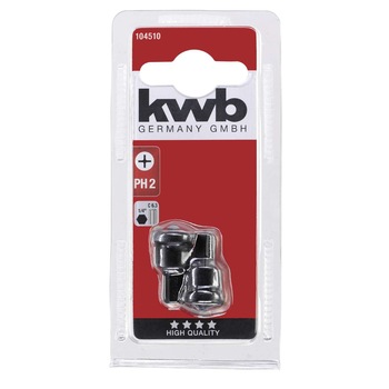 Biti PH 2 cu limitator de adancime pentru gipscarton, KWB high - quality Biti PH 2 cu limitator de adancime pentru gipscarton, KWB high - quality