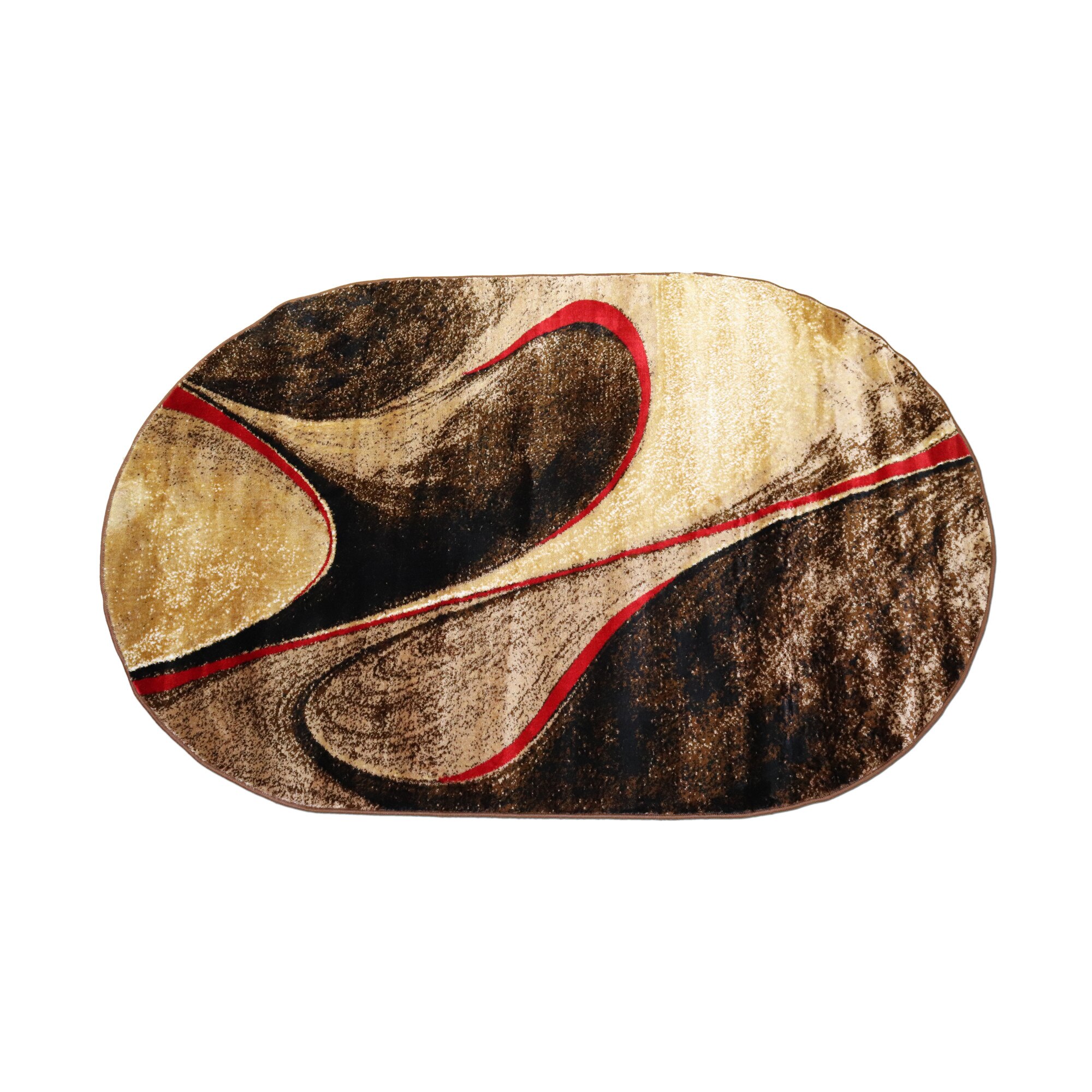 Covor Gold COLLECTION oval 150x230 cm -0841 maro/bej