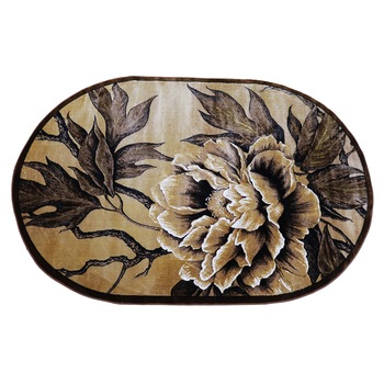 Covor Gold COLLECTION oval 125x200 cm -0840 maro/bej Covor Gold COLLECTION oval 125x200 cm -0840 maro/bej