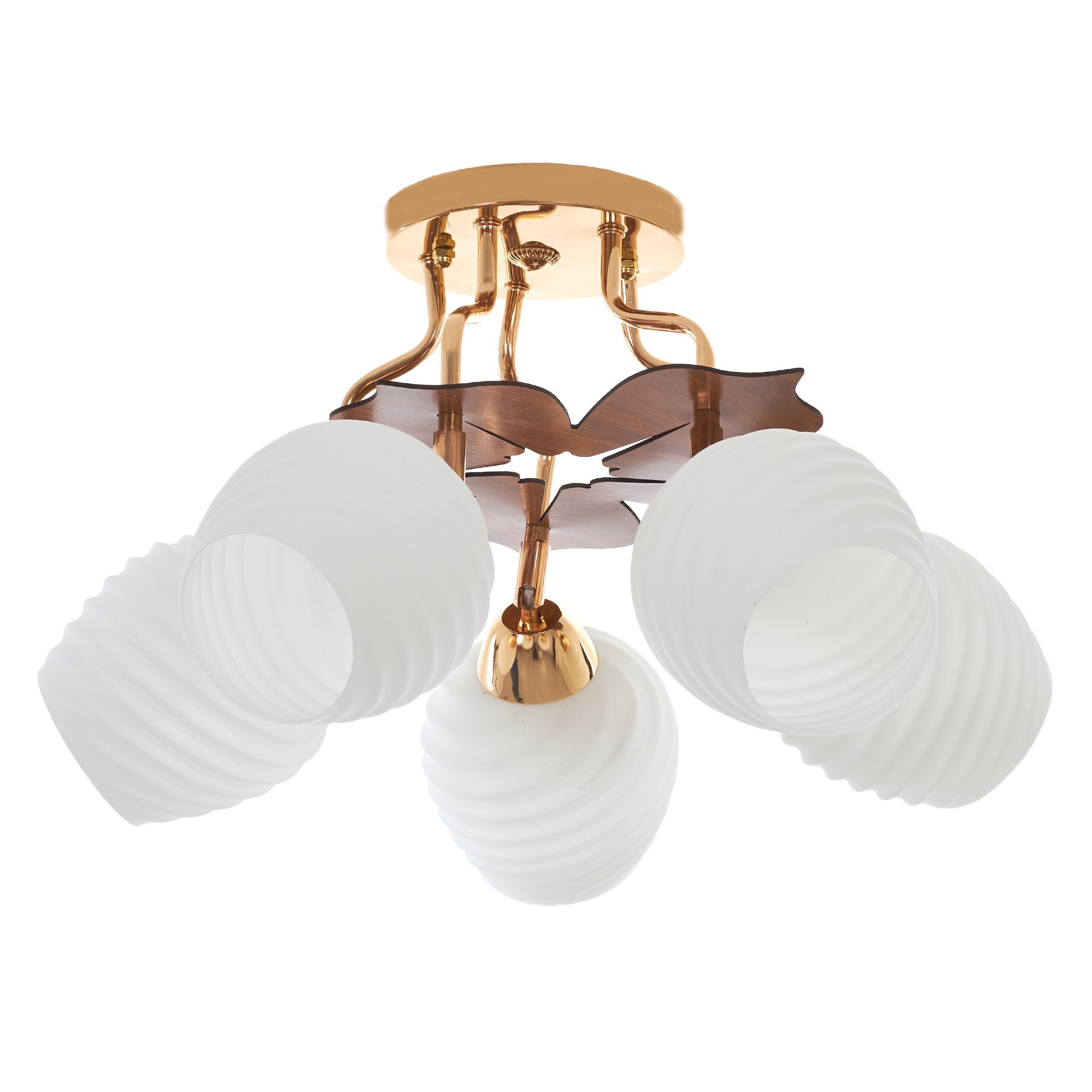 Lustra EL 1447/5 GD, Auriu