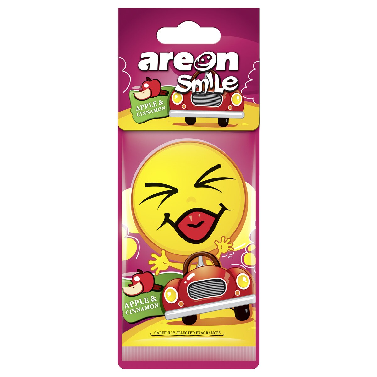 Odorizant Auto Areon Dry Smile Apple & Cinnamon