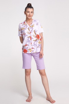 sofiaman pijama cu imprimeu floral lilarosugalben sofran imagen 41_2_
0