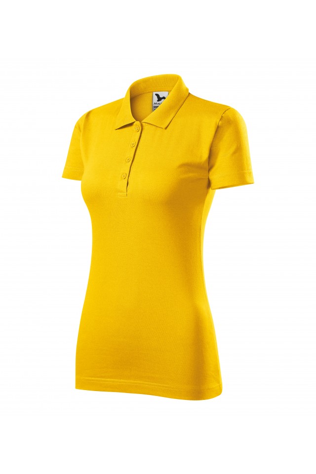 Tricou polo pentru femei, Galben, 223-04, Galben
