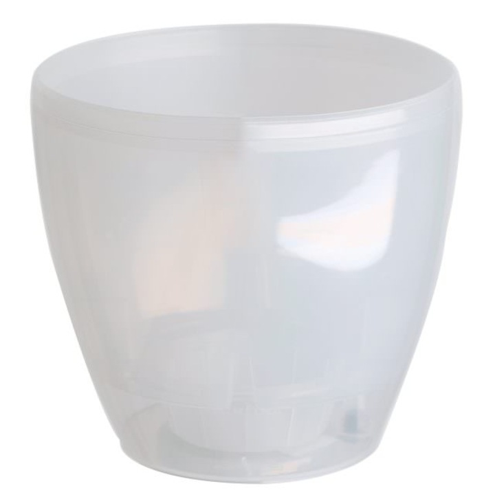 Ghiveci Deco Twin Transparent 1.5 l