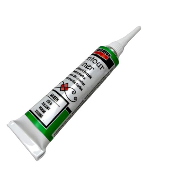Contur liner 3D acrilic ,Pentart , verde 20 ml