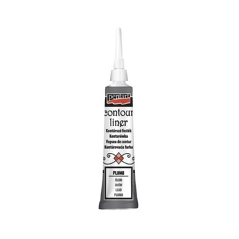 Contur liner 3D acrilic ,Pentart , plumb 20 ml Contur liner 3D acrilic ,Pentart , plumb 20 ml
