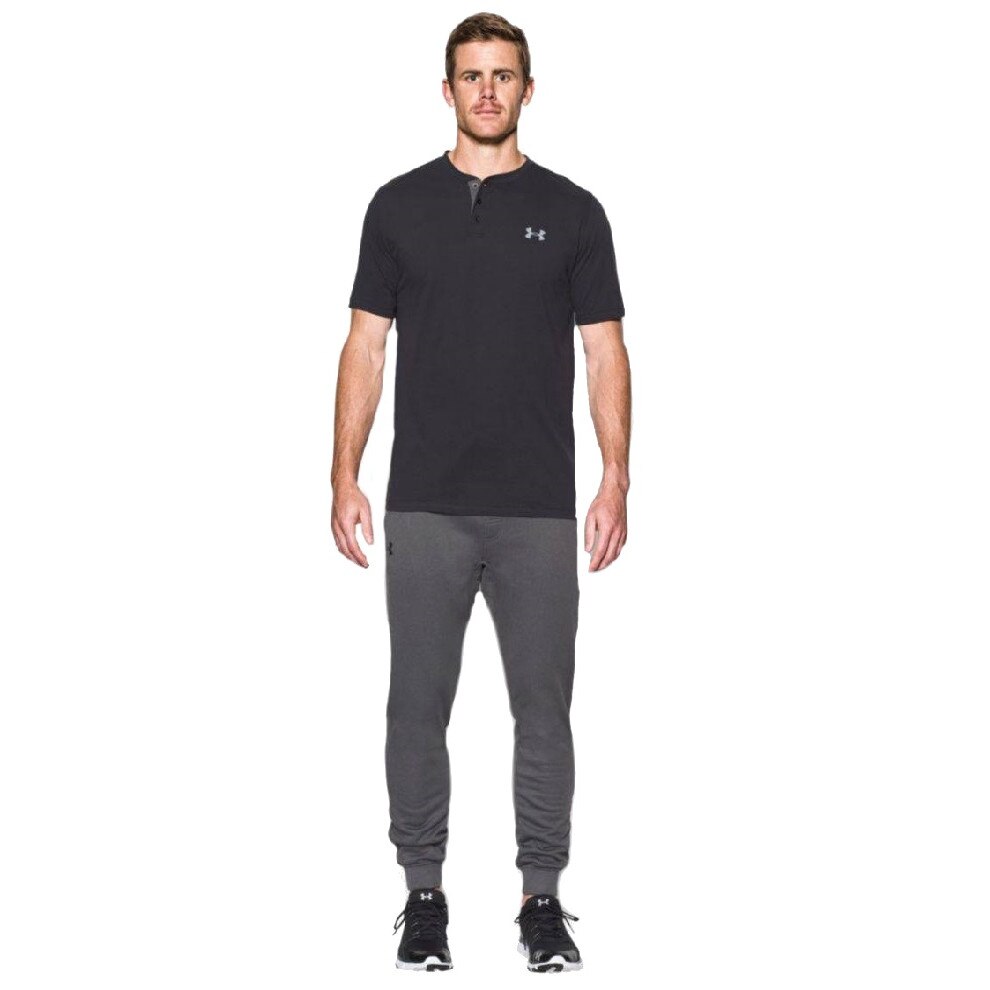 Pantaloni sport barbati Under Armour Storm Fleece Joggers Gri M