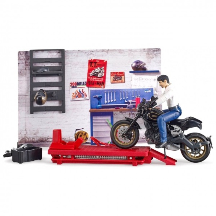 Atelier De Motociclete, Set Bruder 62101