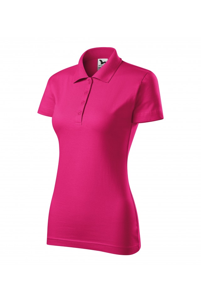 Tricou polo pentru femei, Purpuriu, 223-40, Roz