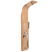 Panou dus hidromasaj inox 4 functii rose TRENDY S