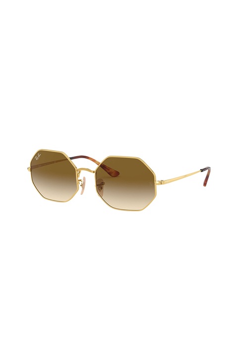 Ray-Ban, Ochelari de soare unisex cu rama metalica, Auriu, 54-19-145 Standard