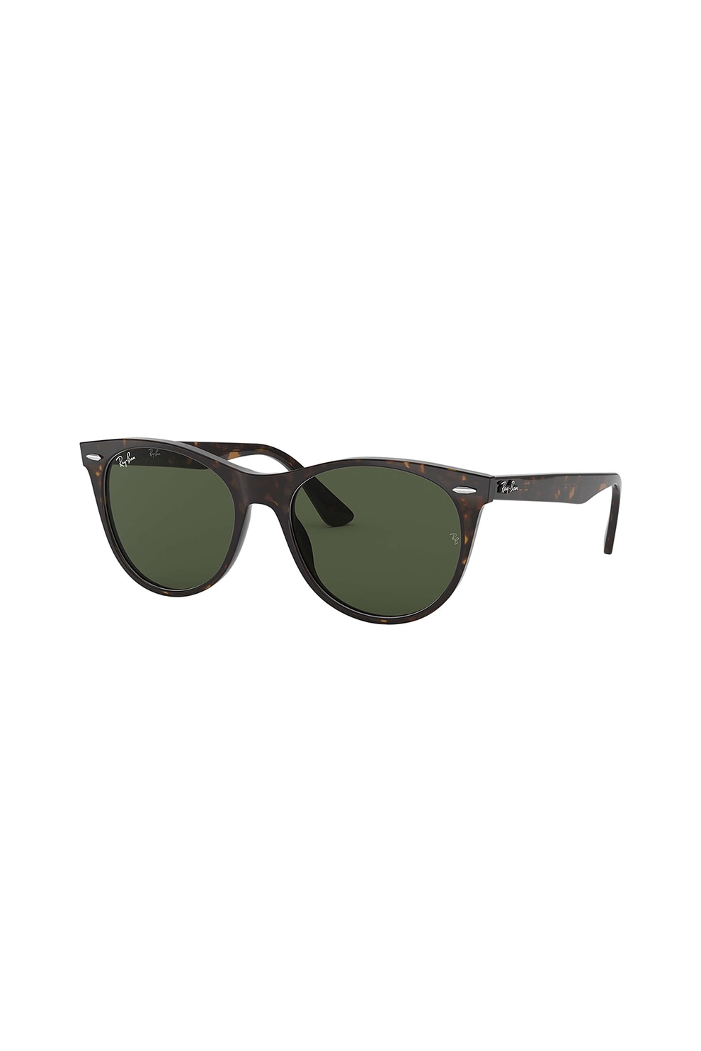 Ray-Ban, Ochelari de soare unisex rotunzi, Maro inchis, 52-18-145 Standard