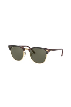 Ray-Ban, Ochelari de soare clubmaster unisex, Maro/Auriu, 51-21-145 Standard Ray-Ban, Ochelari de soare clubmaster unisex, Maro/Auriu, 51-21-145 Standard