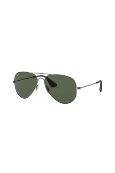 Ray-Ban, Ochelari de soare aviator unisex, Negru, 58-14-140 Standard Ray-Ban, Ochelari de soare aviator unisex, Negru, 58-14-140 Standard