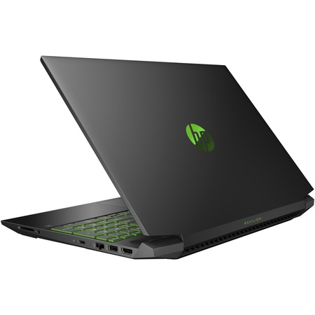 Laptop Gaming HP Pavilion 15-ec1020nq cu procesor AMD Ryzen™ 5 4600H pana la 4.00 GHz, 15.6", Full HD, 16Gb, 512GB SSD, NVIDIA® GeForce® GTX 1650 Ti 4GB, Free Dos, Black